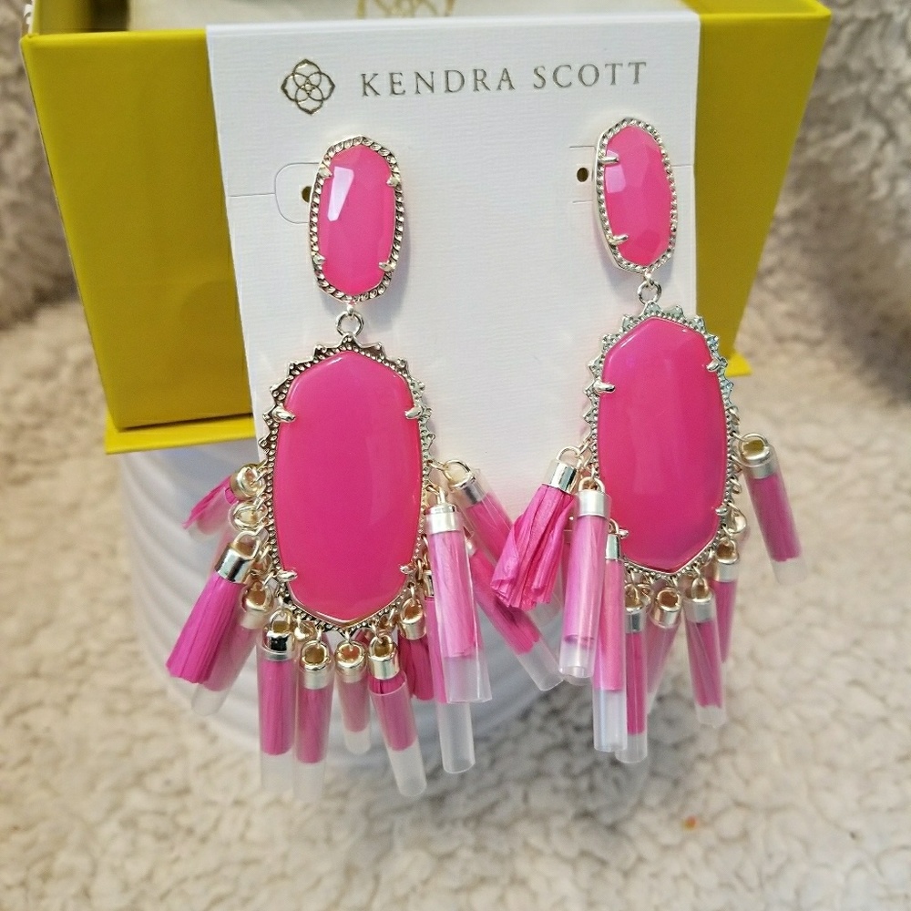 Kendra Scott Cristina Gold Statement Earrings